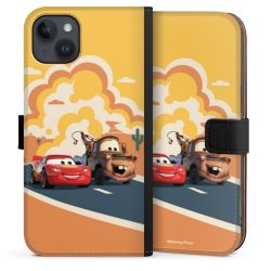 Sideflip mit langer Lasche schwarz