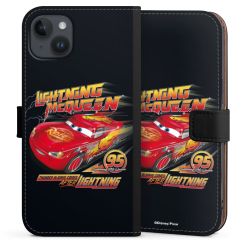 Sideflip mit langer Lasche schwarz