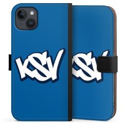 Sideflip mit langer Lasche schwarz