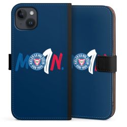 Sideflip mit langer Lasche schwarz