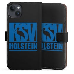 Sideflip mit langer Lasche schwarz