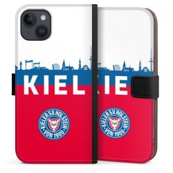 Sideflip mit langer Lasche schwarz