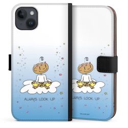 Sideflip mit langer Lasche schwarz