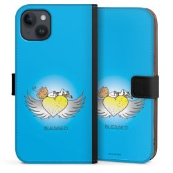 Sideflip mit langer Lasche schwarz