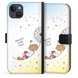 Sideflip mit langer Lasche schwarz