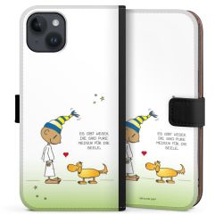 Sideflip mit langer Lasche schwarz