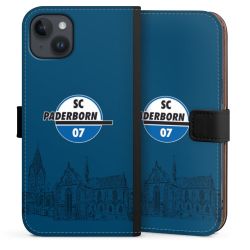 Sideflip mit langer Lasche schwarz