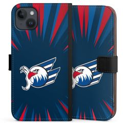 Sideflip mit langer Lasche schwarz