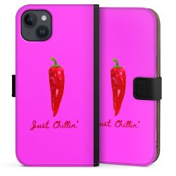 Sideflip Fodral med flap svart