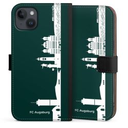 Sideflip mit langer Lasche schwarz