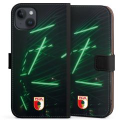 Sideflip mit langer Lasche schwarz