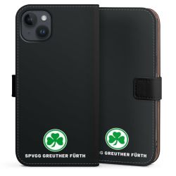 Sideflip mit langer Lasche schwarz