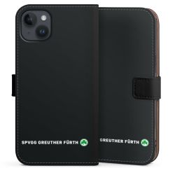 Sideflip mit langer Lasche schwarz