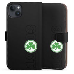 Sideflip mit langer Lasche schwarz