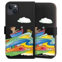 Sideflip Fodral med flap svart