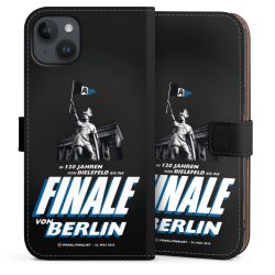 Sideflip mit langer Lasche schwarz