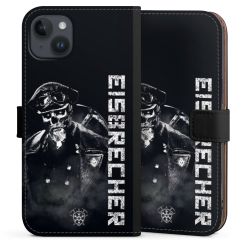 Sideflip mit langer Lasche schwarz