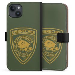 Sideflip mit langer Lasche schwarz