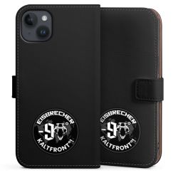 Sideflip mit langer Lasche schwarz