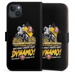 Sideflip mit langer Lasche schwarz