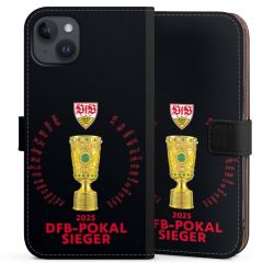 Sideflip mit langer Lasche schwarz