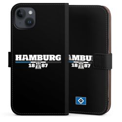 Sideflip mit langer Lasche schwarz