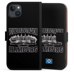 Sideflip mit langer Lasche schwarz