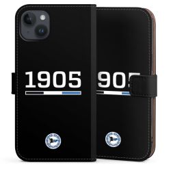 Sideflip mit langer Lasche schwarz