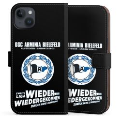 Sideflip mit langer Lasche schwarz