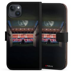 Sideflip mit langer Lasche schwarz