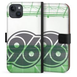 Sideflip mit langer Lasche schwarz