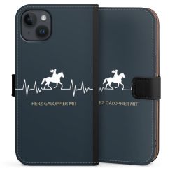 Sideflip Fodral med flap svart