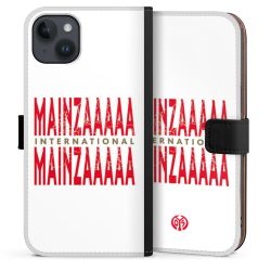 Sideflip mit langer Lasche schwarz