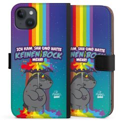 Sideflip mit langer Lasche schwarz