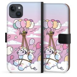 Sideflip mit langer Lasche schwarz