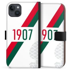 Sideflip mit langer Lasche schwarz