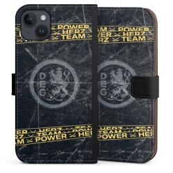 Sideflip mit langer Lasche schwarz