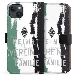 Sideflip mit langer Lasche schwarz