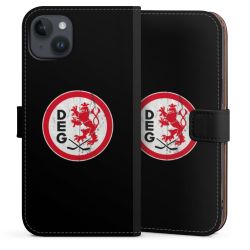 Sideflip mit langer Lasche schwarz