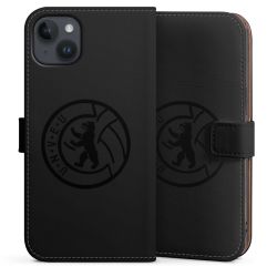 Sideflip mit langer Lasche schwarz