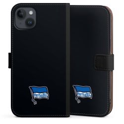 Sideflip mit langer Lasche schwarz