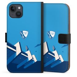 Sideflip mit langer Lasche schwarz