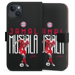 Sideflip Fodral med flap svart