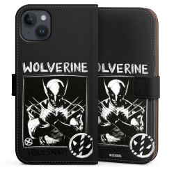 Sideflip mit langer Lasche schwarz