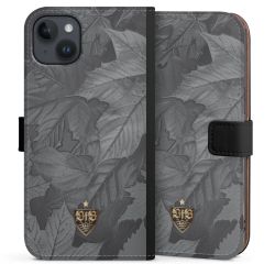 Sideflip mit langer Lasche schwarz