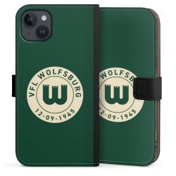 Sideflip mit langer Lasche schwarz