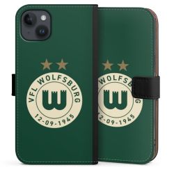 Sideflip mit langer Lasche schwarz