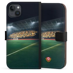 Sideflip mit langer Lasche schwarz