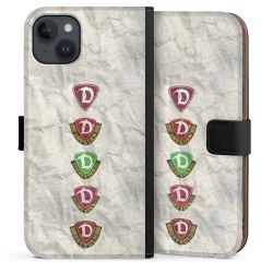 Sideflip mit langer Lasche schwarz