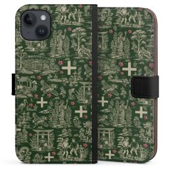 Sideflip mit langer Lasche schwarz